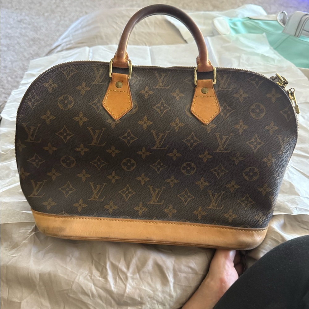 Louis Vuitton Brown Monogram Satchel